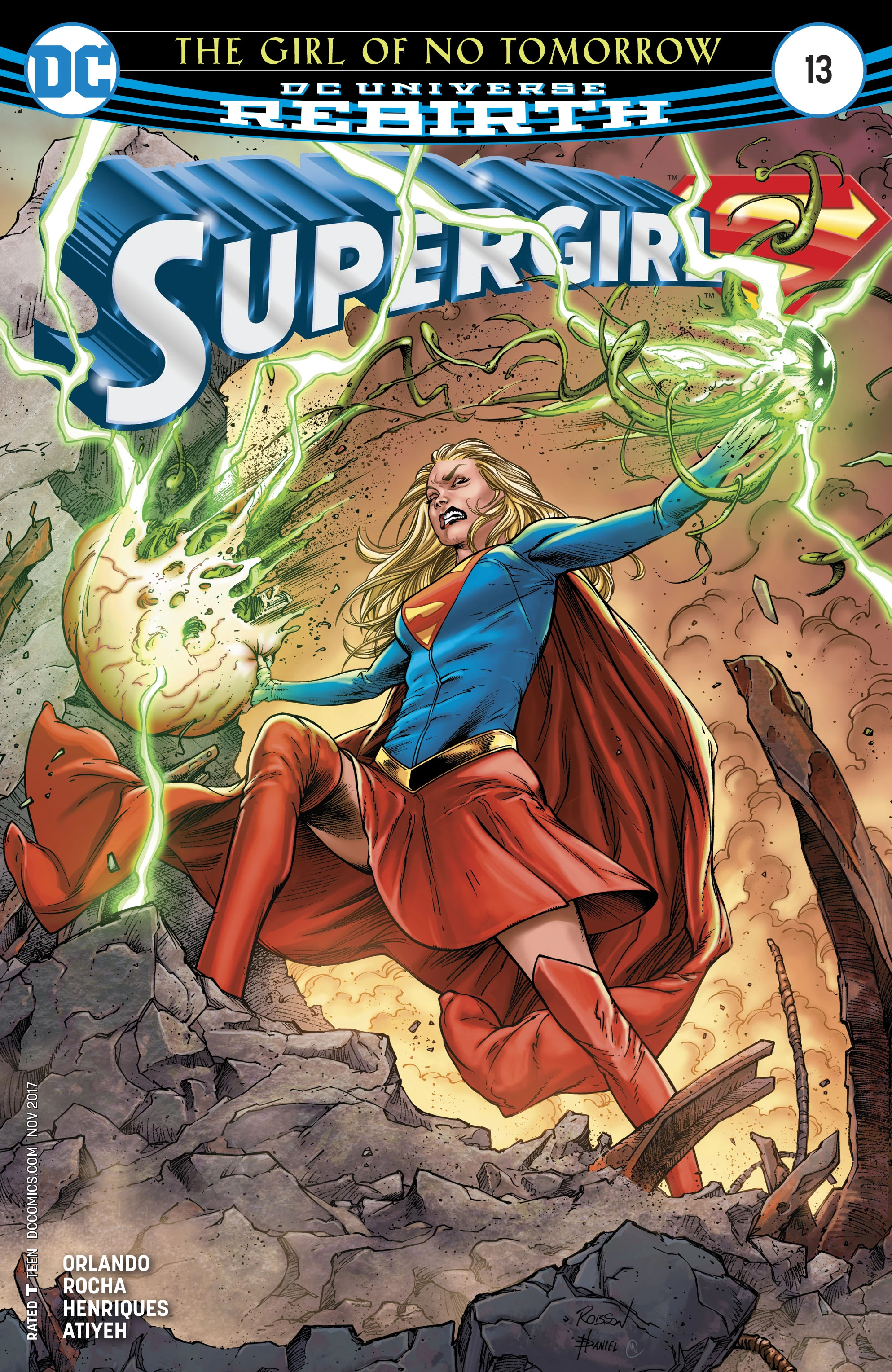 Supergirl #13 (DC, 2017 — Cover A) cover